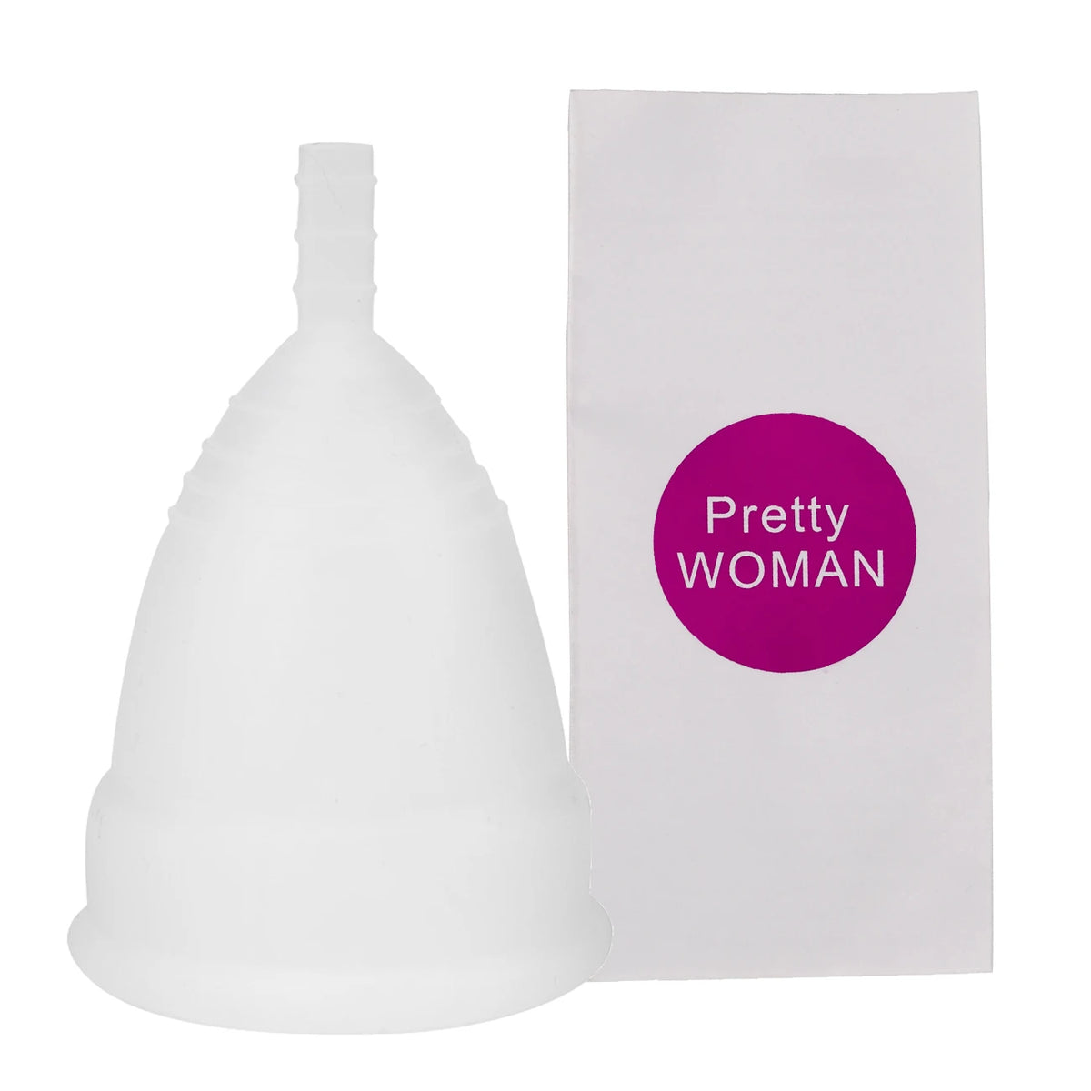 XceeFit Medical Grade Silicone Menstrual Cup S & L Menstrual Cup PLUSH