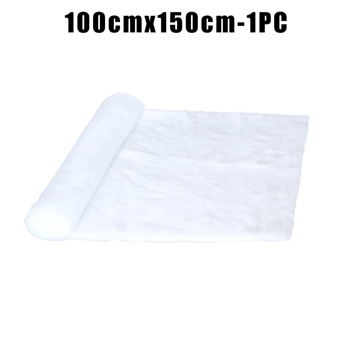 Large Artificial Christmas Snow Blanket – Faux Winter Cover Christmas Snow Blanket PLUSH 1x1.5m 1PC