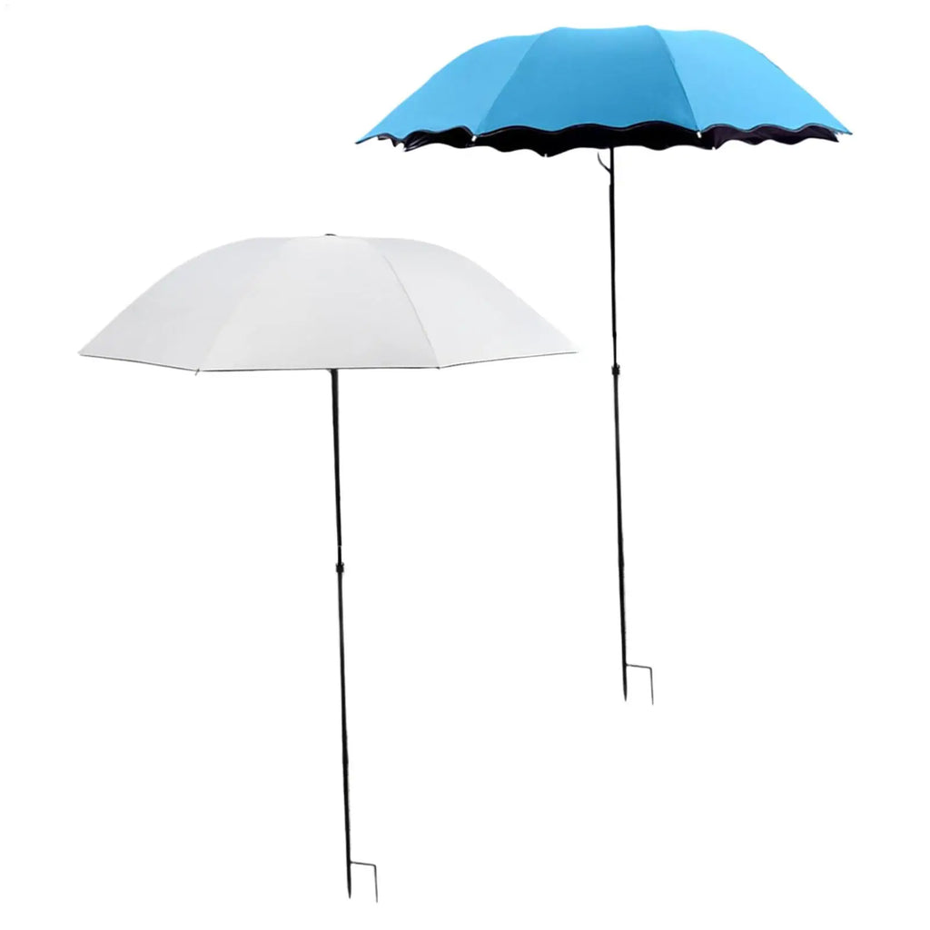 Plant Shade Umbrella with Metal Stake – UV & Rain Guard Garden Shade Umbrella PLUSH