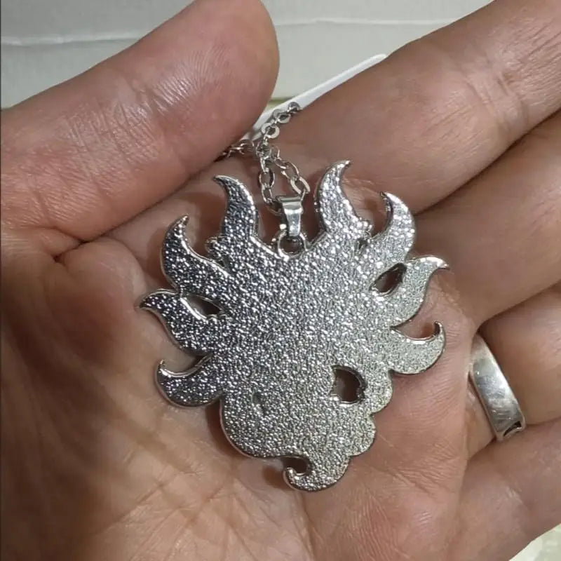 Nine-Tailed Fox Enamel Pendant Necklace & Charm | 1/3 Pcs Enamel Pendant Necklace PLUSH