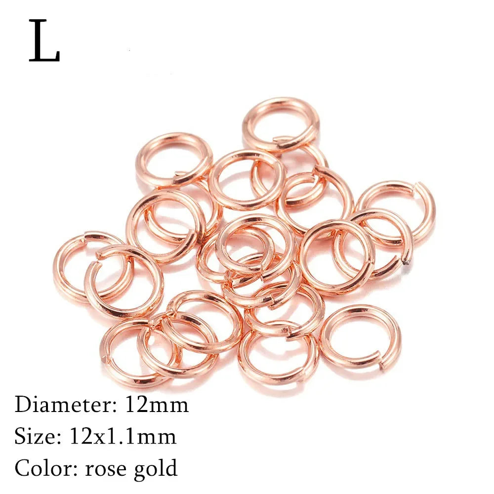 Dreadlock Beads & Braid Cuffs – 50–200pcs Micro Hair Rings