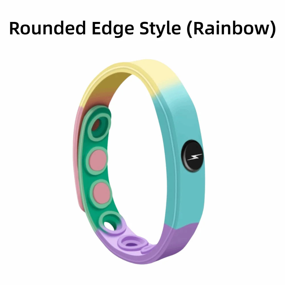 Antistatic Silicone Wrist Bracelet – Adjustable & Waterproof Antistatic Wrist Bracelet PLUSH Rounded Edge Style 6