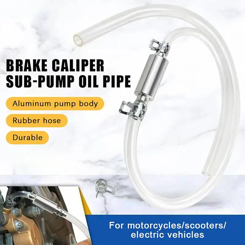 Motorcycle Brake Bleeder Kit – Manual Fluid Extractor Pump Brake Bleeder Kit PLUSH