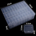 Mini Dustproof Plastic Storage Box – Jewelry & Bead Organizer Plastic Storage Box PLUSH 30mm