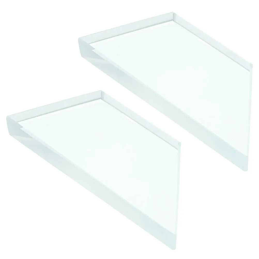 2pcs Trapezoidal Optical Glass Bricks – Physics Lab Experiment Physics Lab Equipment PLUSH Default Title