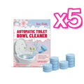 Toilet Cleaning Effervescent Tablets 12pc – Deodorizing Cleaner Toilet Cleaning Tablets PLUSH 12pcs in boxed x 5