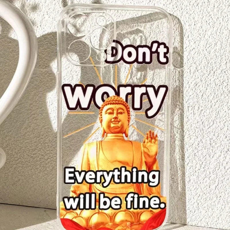 Buddhism Sakyamuni iPhone Case – Shockproof Silicone Cover Silicone Phone Case PLUSH