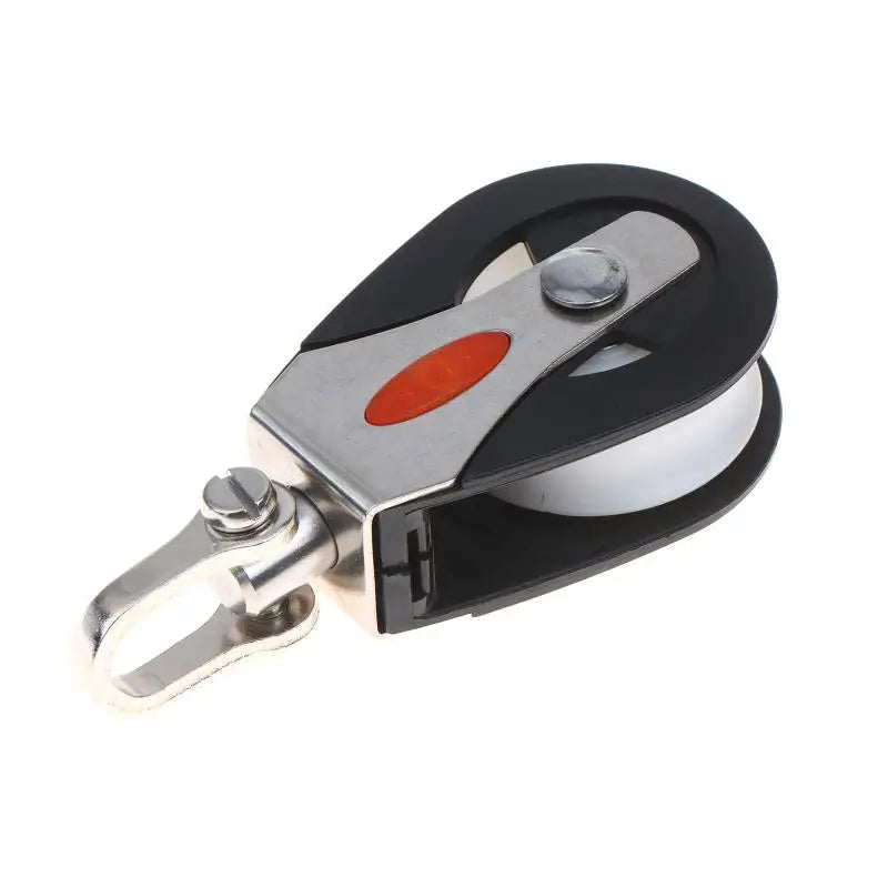 Stainless Steel Pulley Nylon Wheel – Corrosion Resistant 85x42mm Marine Pulley Block PLUSH A