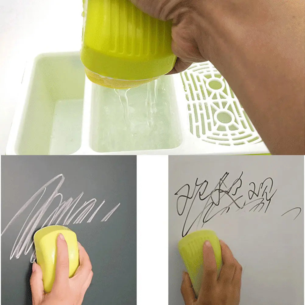 PP Whiteboard Eraser with Storage Box – Dry Erase Cleaner Whiteboard Eraser PLUSH