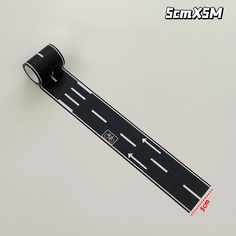 Reusable Cartoon Road Track Tape – Racing Party Decor Road Track Tape PLUSH A6