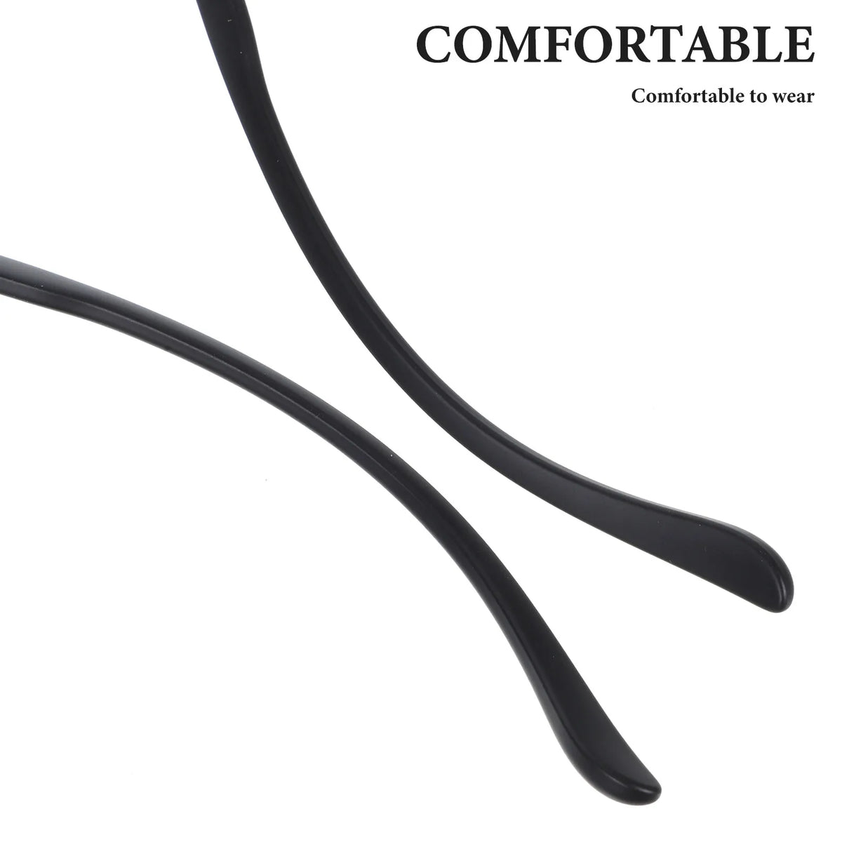 Universal TR90 Eyeglass Temple Arms Replacement – 1 Pair Eyeglass Temple Replacement PLUSH