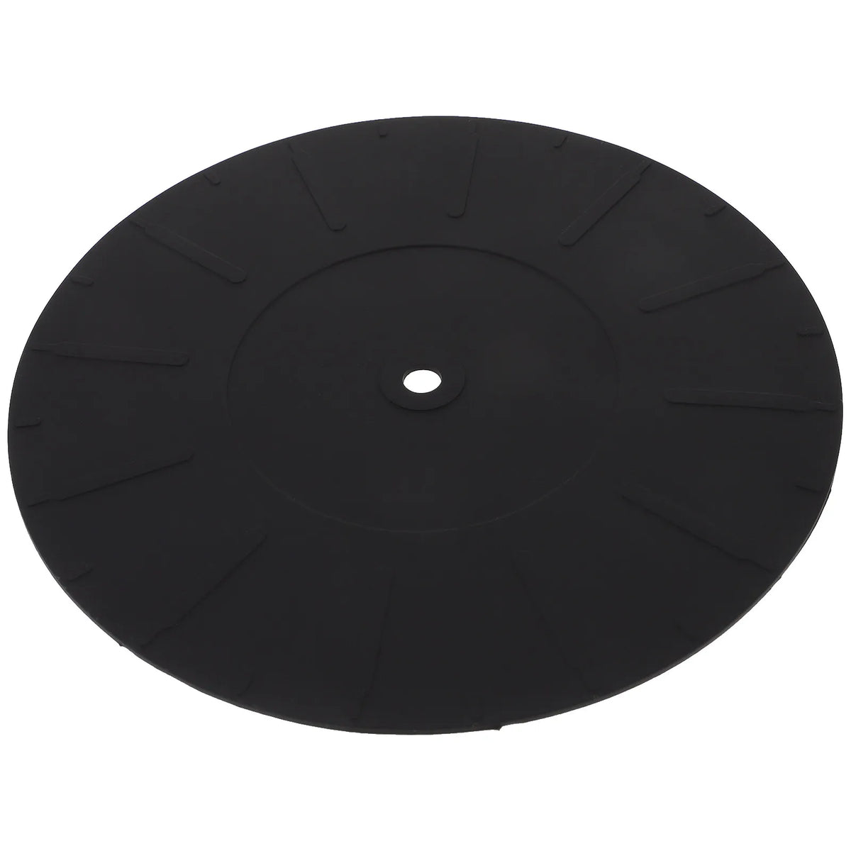 Silicone Turntable Slipmat – Anti-Static Vinyl Record Player Mat Turntable Slipmat PLUSH