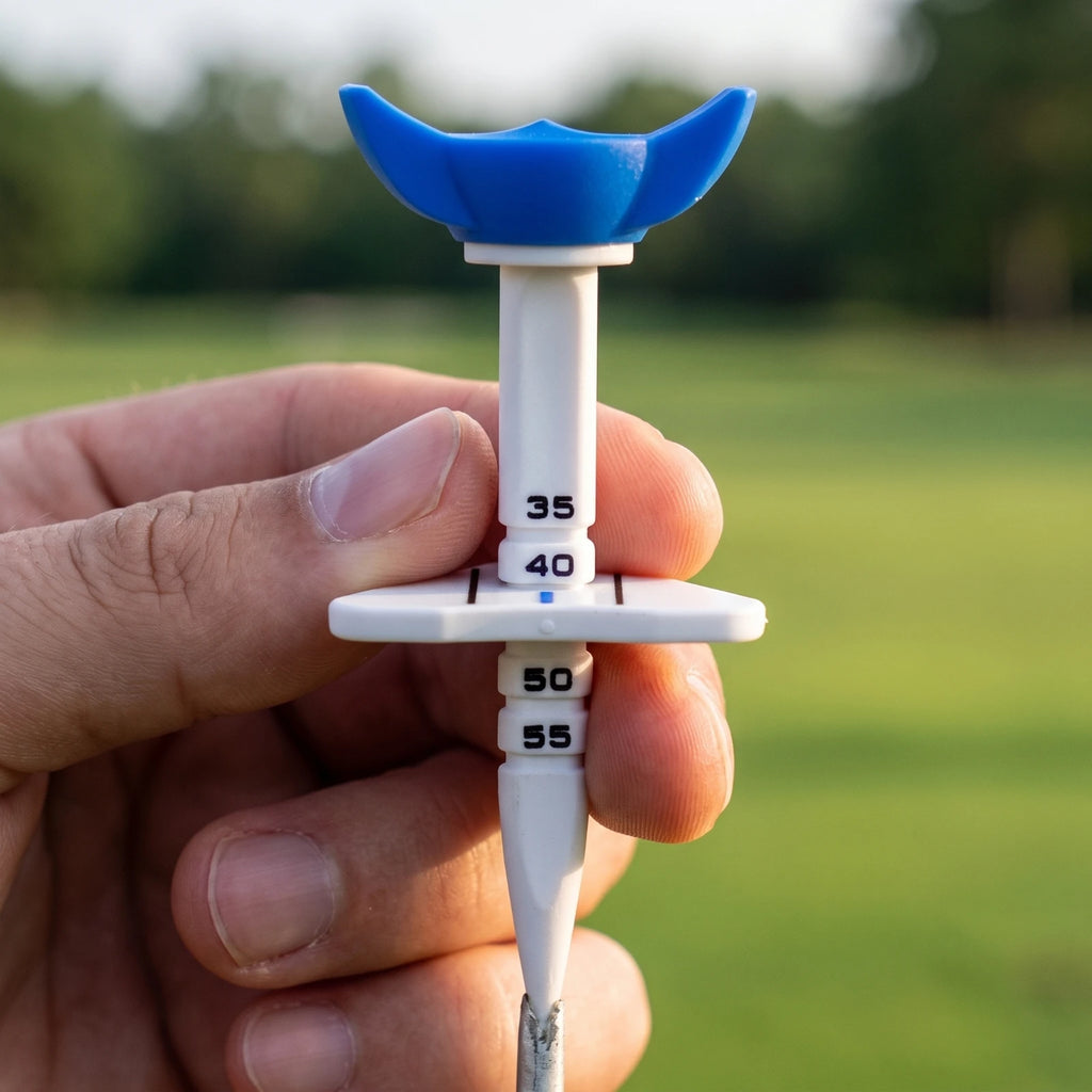 Adjustable Height Golf Tee – Stable, Reusable & Long-Lasting Adjustable Golf Tee PLUSH