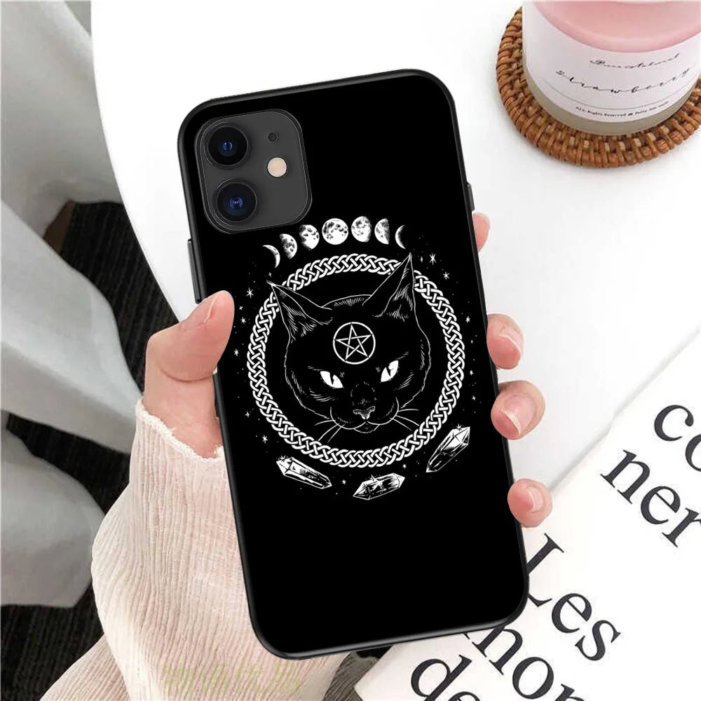 Halloween iPhone Case – Soft TPU Shockproof Matte Cover Phone Case PLUSH -6 For iPhone 14 Plus