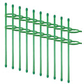 10pcs Adjustable Plant Support Stakes & Flower Grow Clips Plant Support Stakes PLUSH 10Pcs
