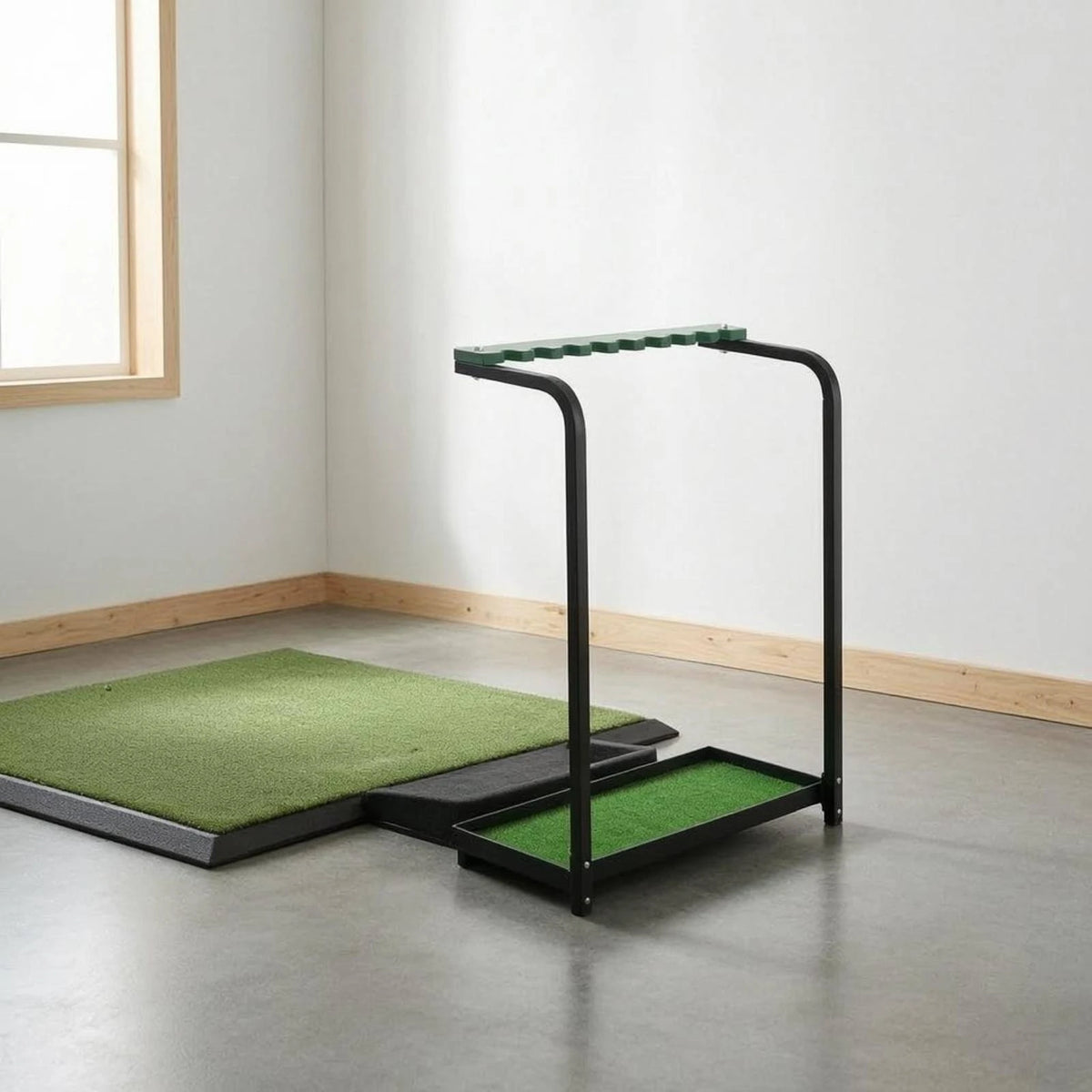 Golf Club Storage Rack – Freestanding 13-Club Shelf Golf Club Rack PLUSH