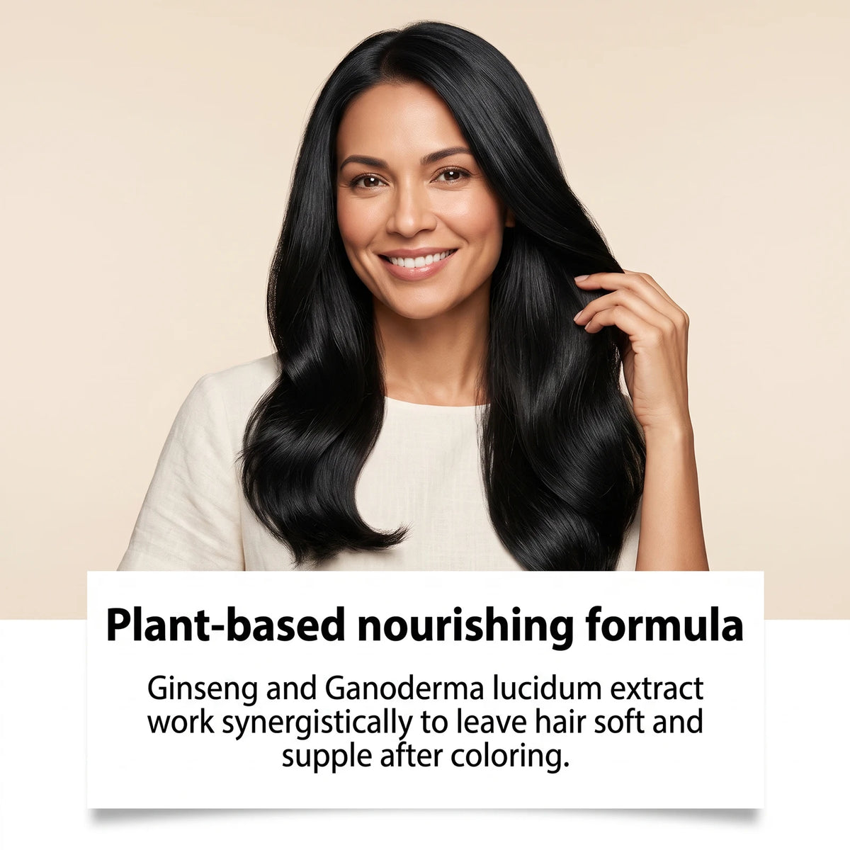 3-in-1 Semi-Permanent Hair Color Shampoo | Botanical Dye Hair Color Shampoo PLUSH