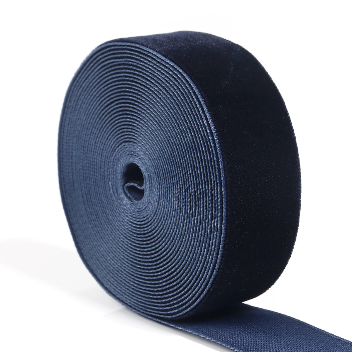 Navy Blue Velvet Ribbon 6–38mm, 5–10 Yds | DIY Gift Wrap Velvet Craft Ribbon PLUSH 25mm x 5yards