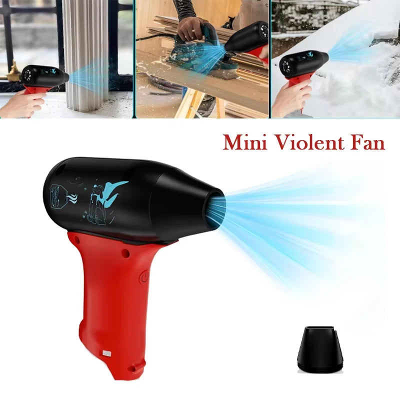 ZWINCKY 12V Turbo Jet Blower Fan for Milwaukee M12 Battery Cordless Blower Fan PLUSH For Milwaukee 12V China Mainland