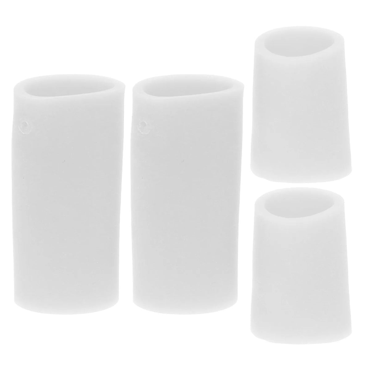 Gel Silicone Finger Cots – Waterproof Reusable Protectors 2 Pairs Silicone Finger Cots PLUSH