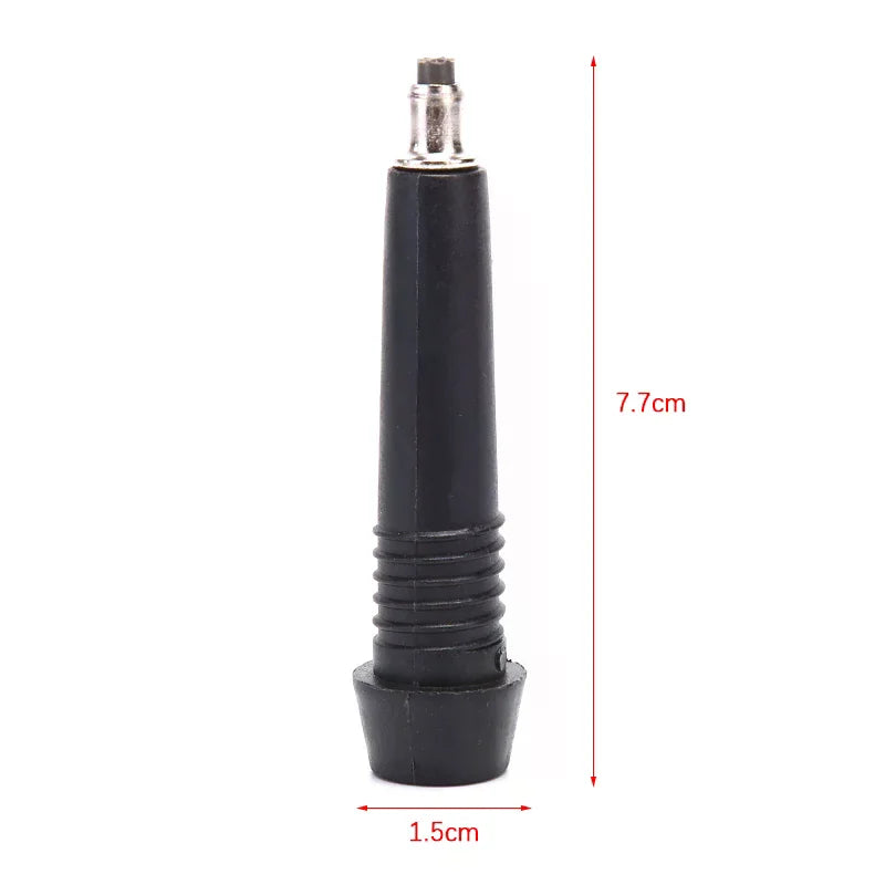4pcs Tungsten Carbide Trekking Pole Tips – Nordic Walk Replacement Trekking Pole Tips PLUSH