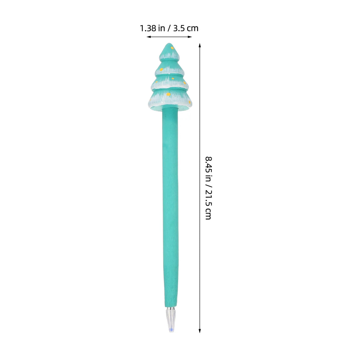 3pcs Christmas Tree Wooden Gel Ink Pens – Festive Writing Set Novelty Gel Pens PLUSH