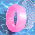 Bohemian Glitter Acrylic Wide Bangle – Jelly Color Bracelet Acrylic Bangle PLUSH Pink-Wire Drawing-