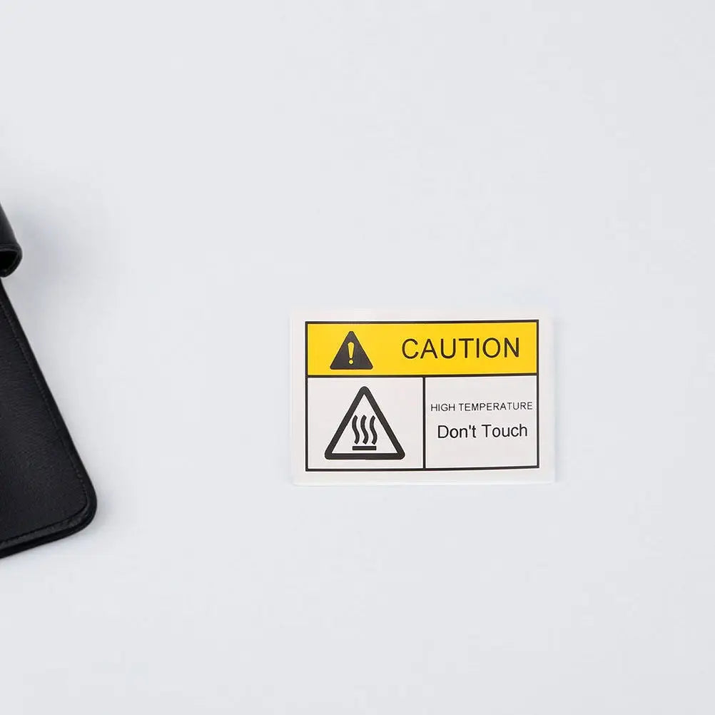 Hot Surface Warning Labels – 5 Sheets Safety Stickers Safety Warning Labels PLUSH