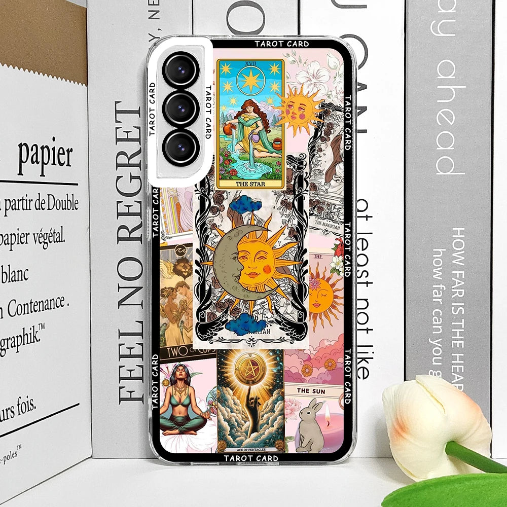Witch Tarot Card Phone Case – Samsung Galaxy S22–S26 Series Phone Case PLUSH -6 For Galaxy S25Plus