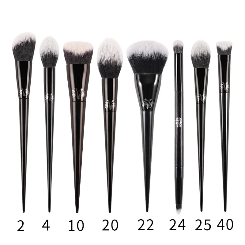 Kat Von D KVD Makeup Brush Set – Full Face & Eye Kit Makeup Brush Set PLUSH KVD 4-8-2 China Mainland