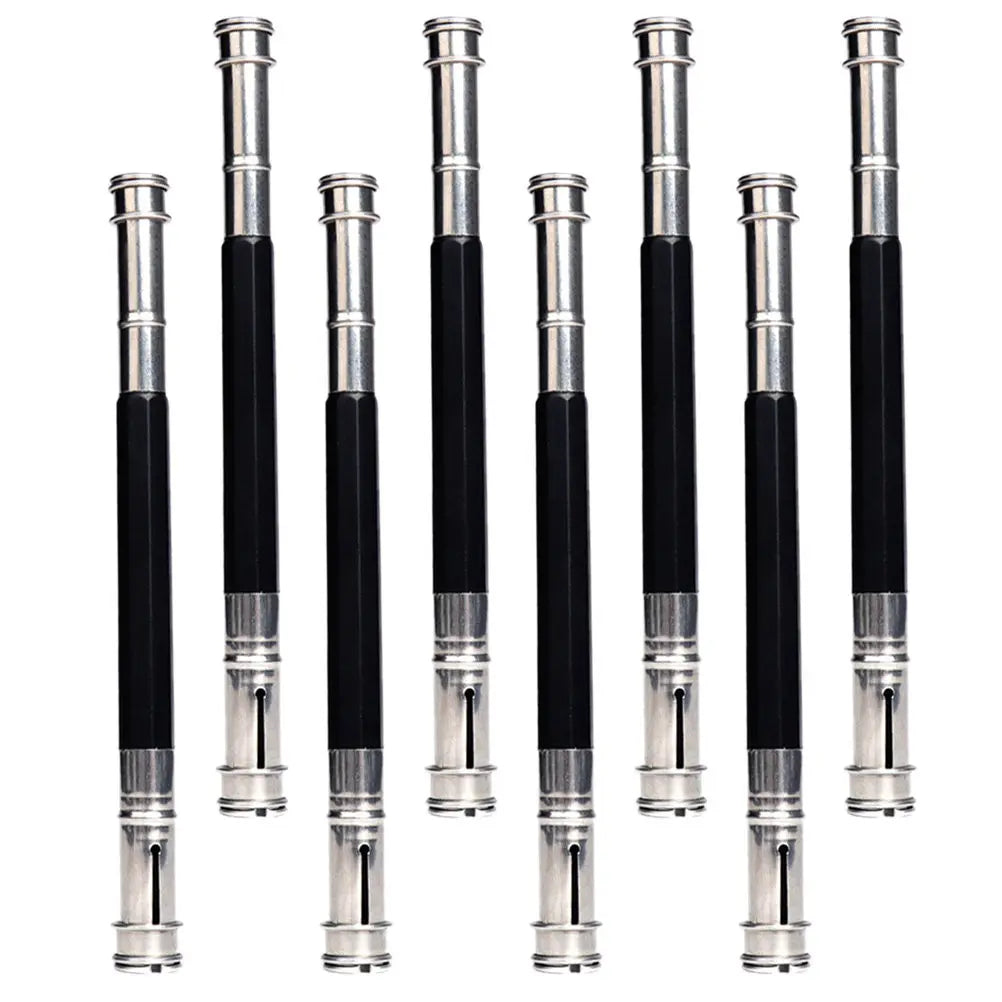 8-Pack Double-Ended Stainless Steel Pencil Extender Set Pencil Extender Set PLUSH