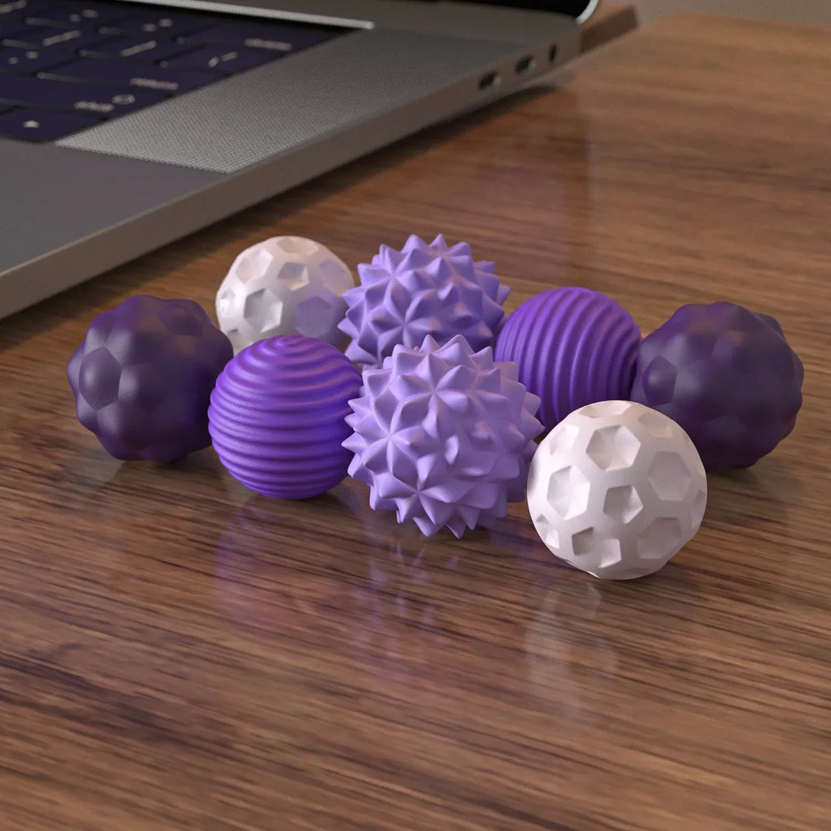 Silicone Magnetic Fidget Balls – Sensory Stress Toys for Adults Magnetic Fidget Toy PLUSH