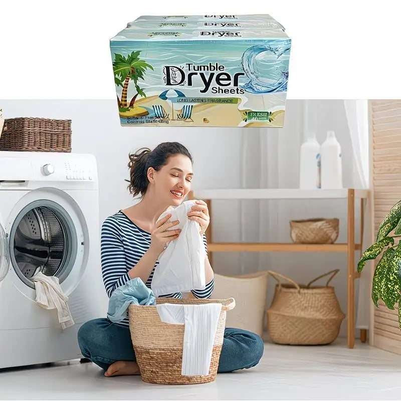 Scented Dryer Sheets 40 Count – Softening & Anti-Static Dryer Sheets PLUSH