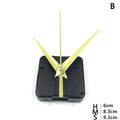 Silent Quartz Clock Movement DIY Kit with Hands – Long Shaft Clock Movement Kit PLUSH B