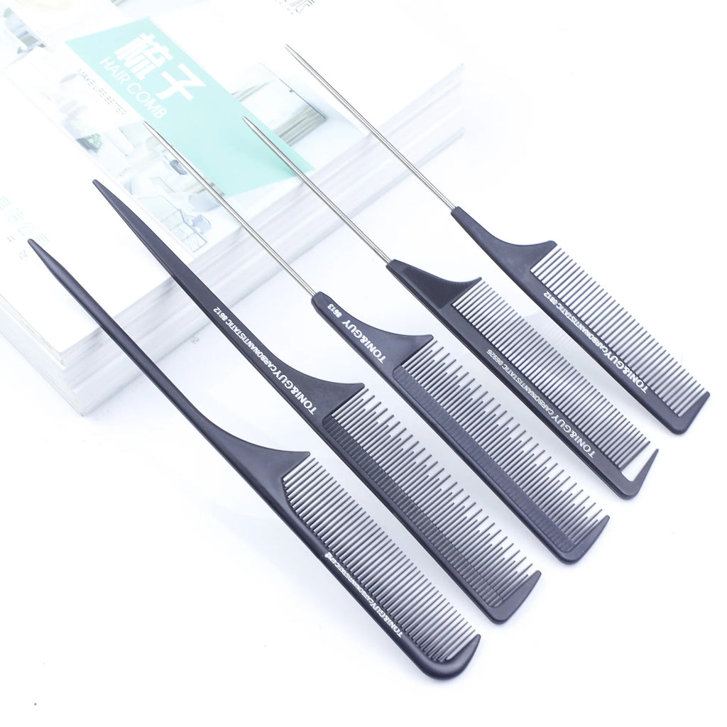 Black Professional Hair Styling Comb & Edge Brush Hair Styling Comb PLUSH