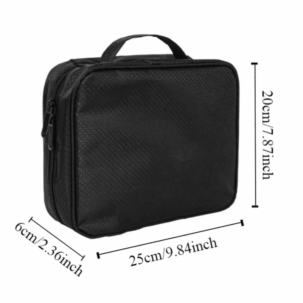 PVC Jewelry Organizer Bag – Multi-Layer Necklace & Earring Case Jewelry Organizer Bag PLUSH