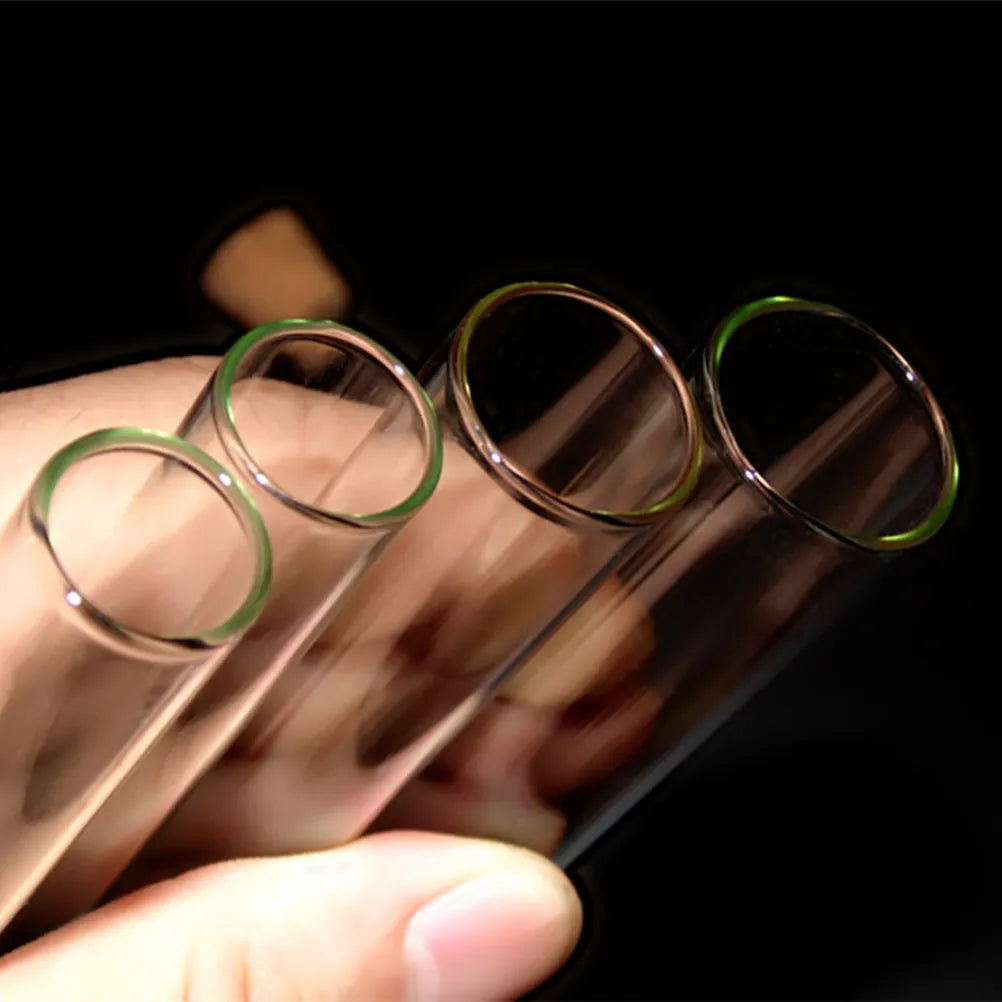 8pcs Glass Test Tubes 20x150mm with Cork Stoppers | Set Glass Test Tubes PLUSH Default Title