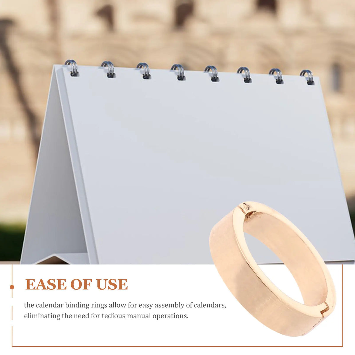 10pcs Metal Binder Rings – Calendar Ring Clips & Clasps Metal Binder Rings PLUSH