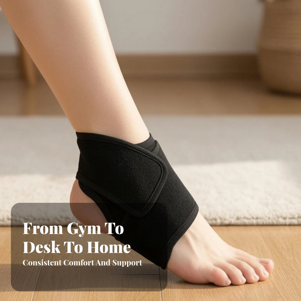 Reusable Ankle Ice Pack Wrap with Strap | Cold & Warm Compress Ankle Ice Pack Wrap PLUSH Default Title