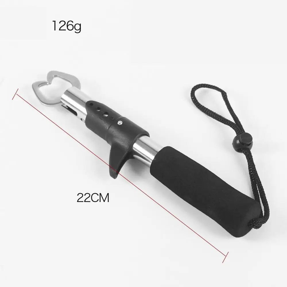 Stainless Steel Fish Grip Lip Clamp – Durable Fishing Gripper Fish Grip Clamp PLUSH Single Hug Style