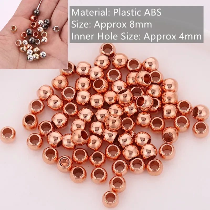 Metal Hair Rings Braid Dreadlock Hoop Clips 50–200pcs Bulk