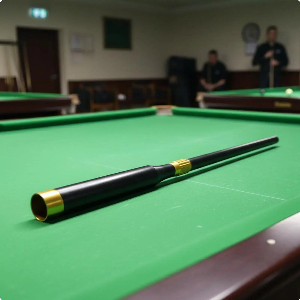 Retractable Snooker Cue Extender – Universal Pool Stick Extension Cue Extender PLUSH BlackGold
