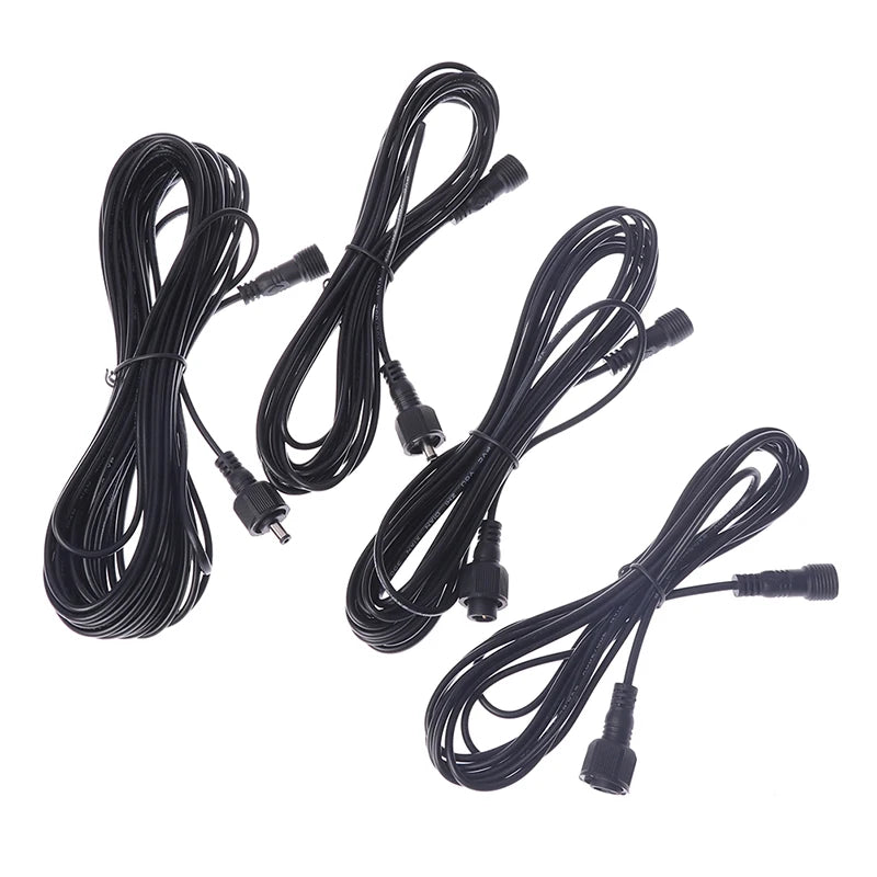 Waterproof Solar Spotlight Extension Cable 3M 5M 10M | 2-Pin DC Outdoor Extension Cable PLUSH