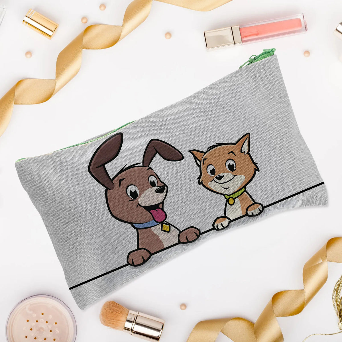 15pcs Sublimation Blank Canvas Zipper Pouches – DIY Makeup Bags Sublimation Blank Pouches PLUSH