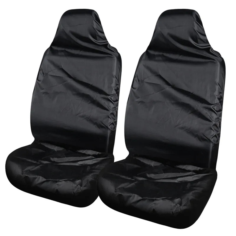 Universal Heavy-Duty Canvas Car Seat Cover Protector for Pets Pet Car Seat Cover PLUSH two single seat 1
