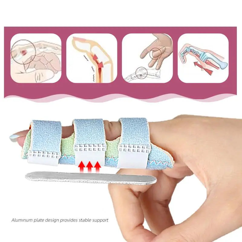 Finger Splint Brace – Mallet & Index Middle Finger Support Finger Splint Brace PLUSH