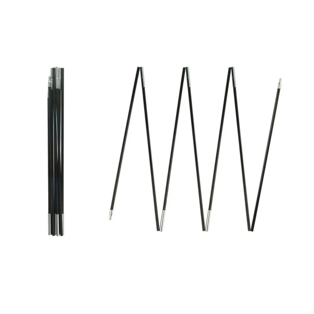 2-Pack Fiberglass Tent Poles – Adjustable Replacement Kit Tent Pole Kit PLUSH