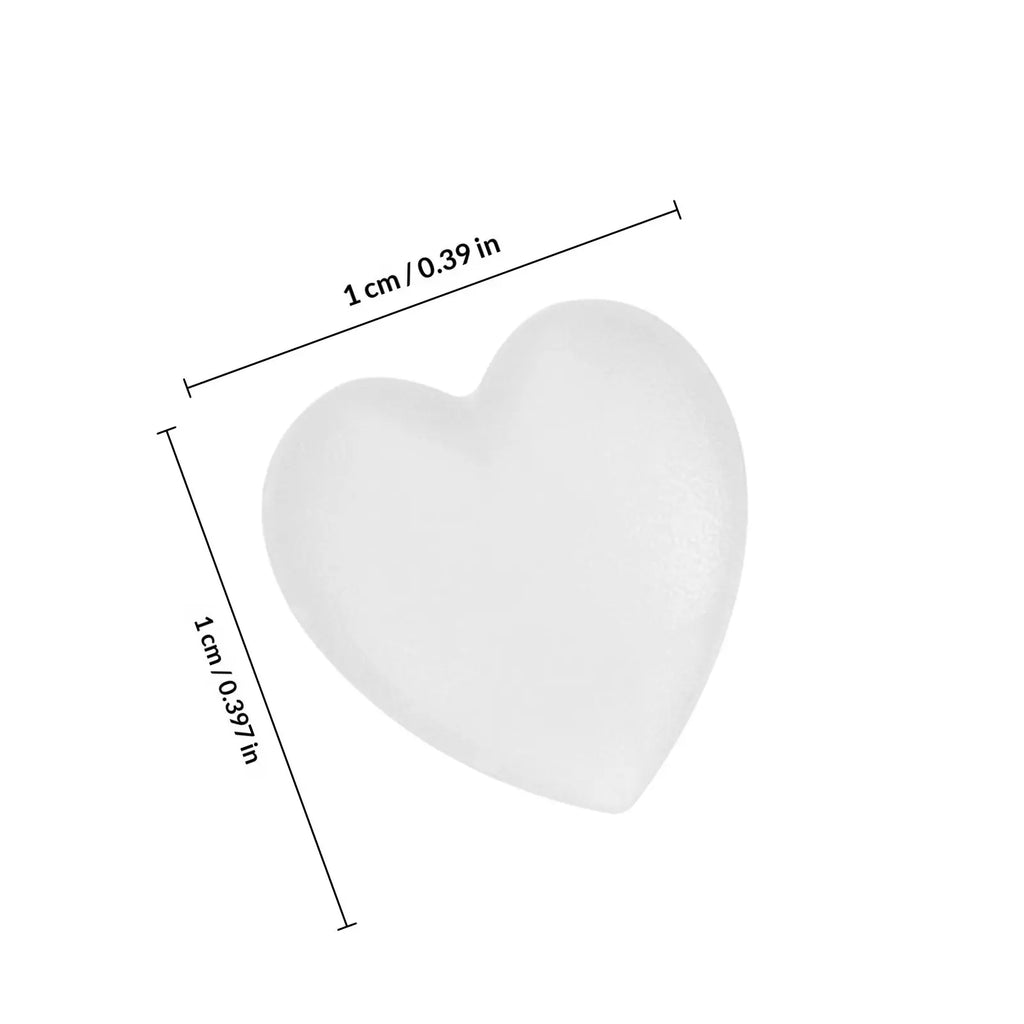 Silicone Glasses Ear Grips 10pcs – Heart Anti-Slip Cushions Eyeglass Ear Grips PLUSH