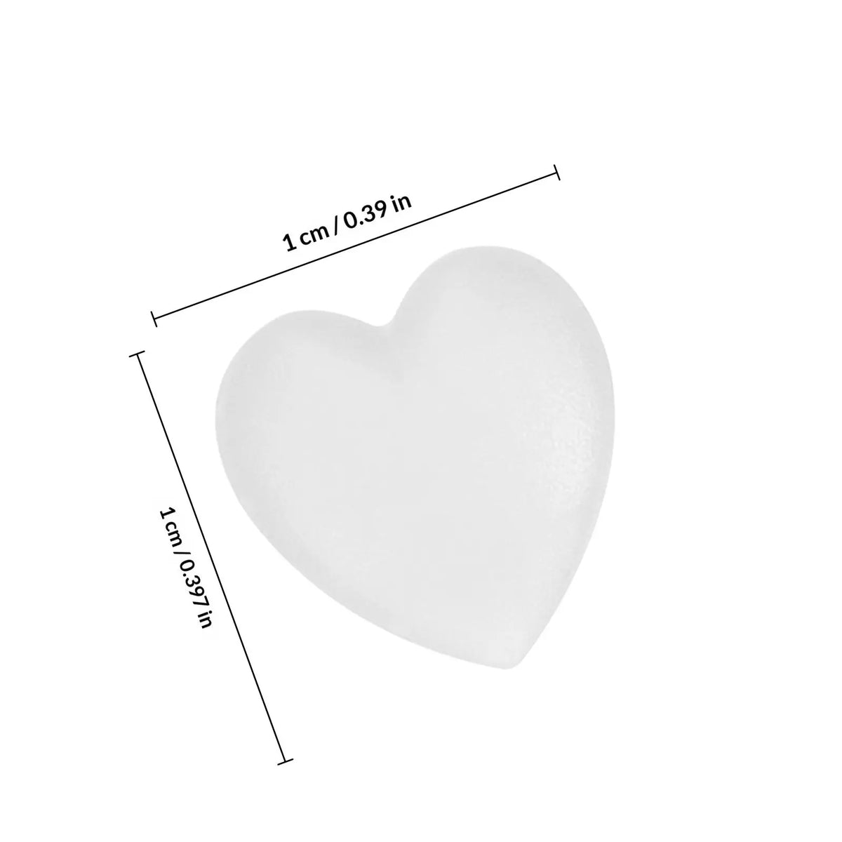 Silicone Glasses Ear Grips 10pcs – Heart Anti-Slip Cushions Eyeglass Ear Grips PLUSH