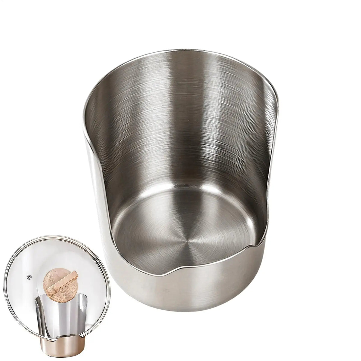 Stainless Steel Pot Lid & Spoon Holder Kitchen Rack Kitchen Utensil Rack PLUSH